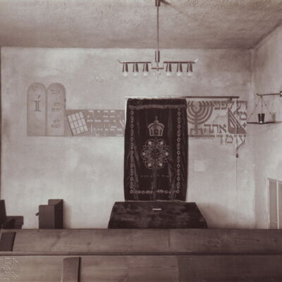 Bild vergrößern: Wochentag-Synagoge, um 1930